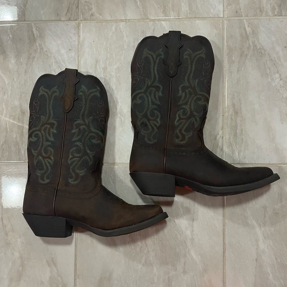 Justin Boots - Stampede Women’s Durant Cowgirl Boots Size 7.5